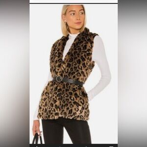 Large Velvet by Graham & Spencer Stephanie Faux Fur Vest